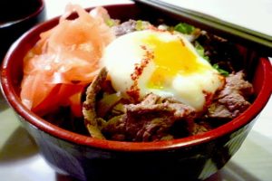 Japanese Beef Bowl 牛丼 Gyudon