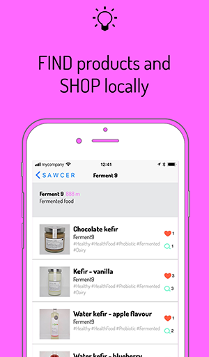 Find products and shop locally